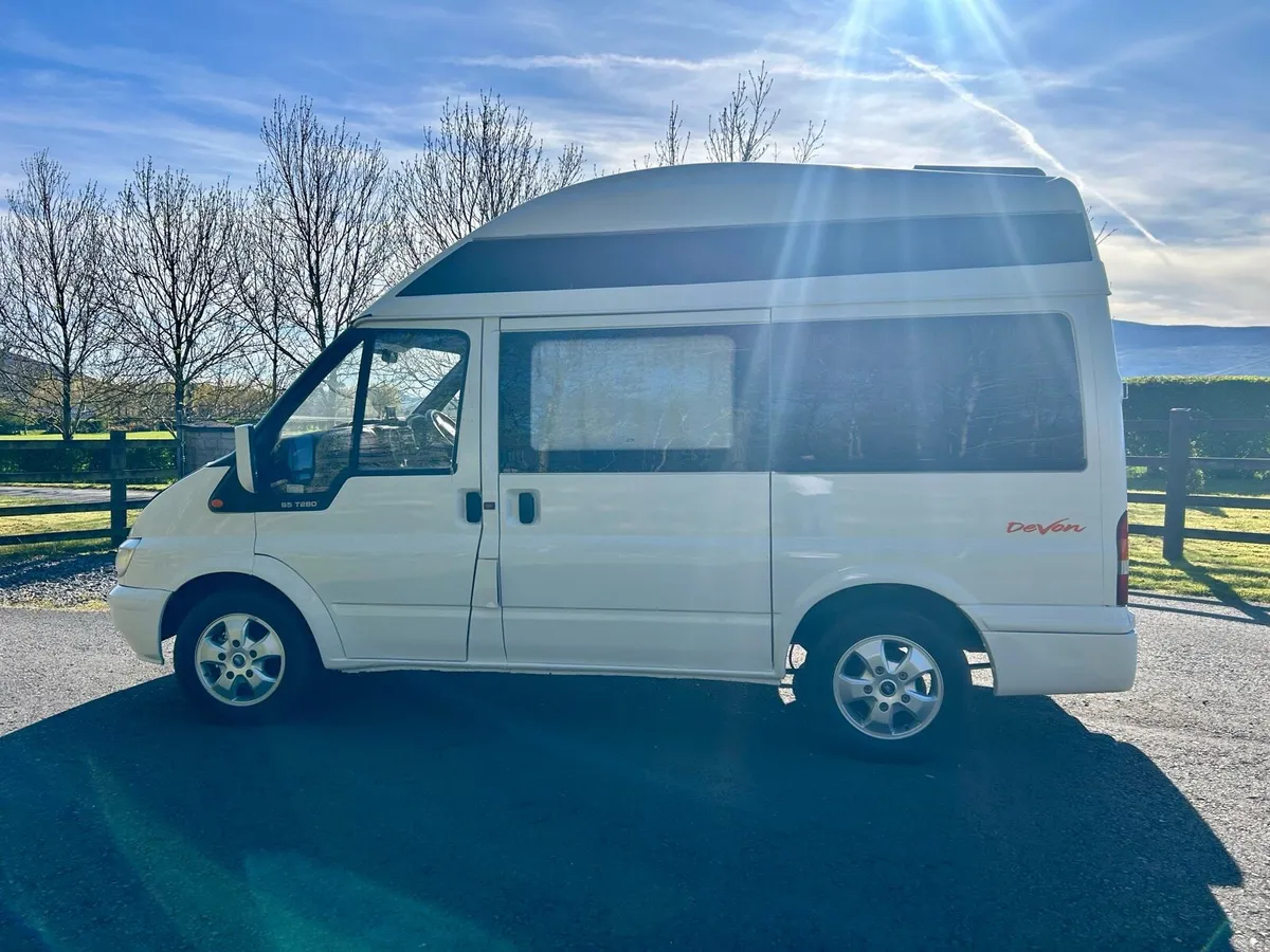 NI REG transit factory built Devon camper - Image 4