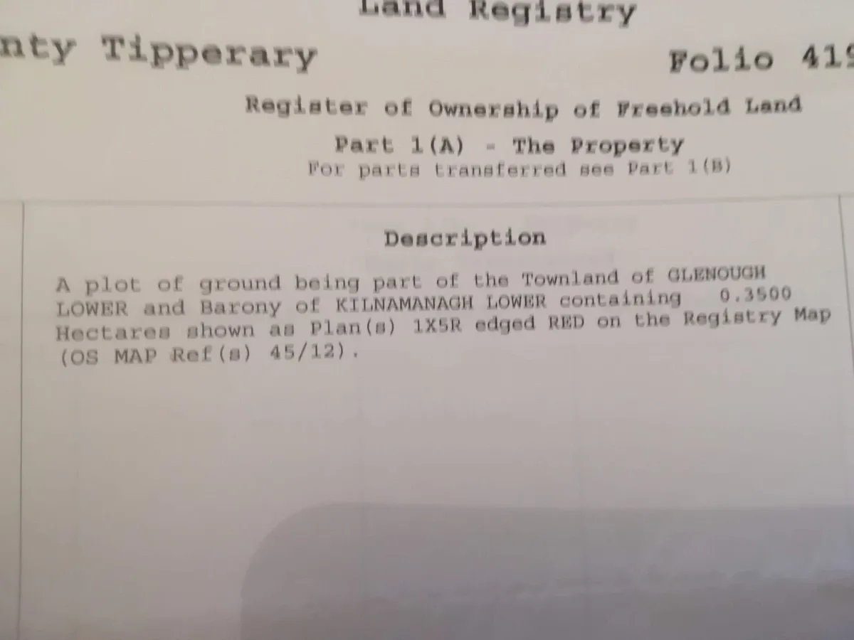 Plot of land - Image 1