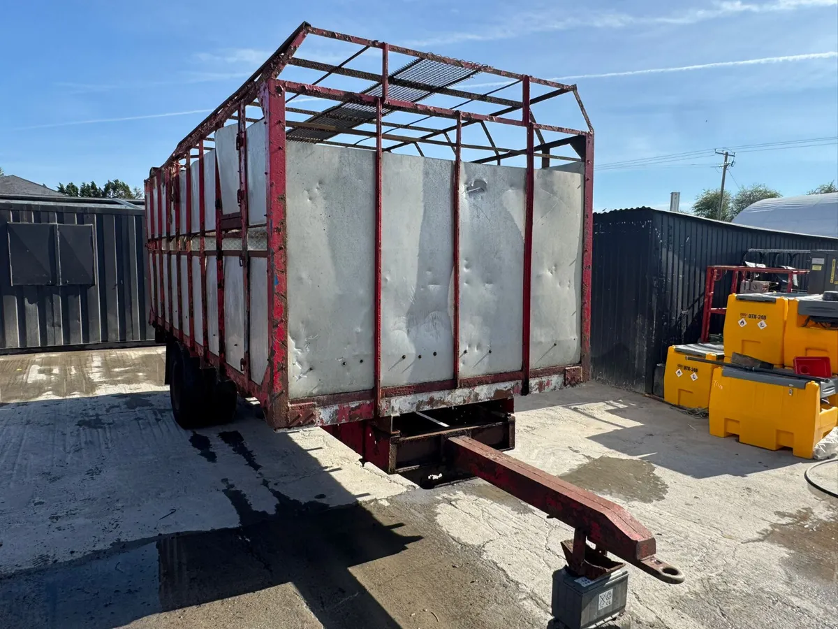 14ft Livestock Trailer – Tractor Drawn - Image 1