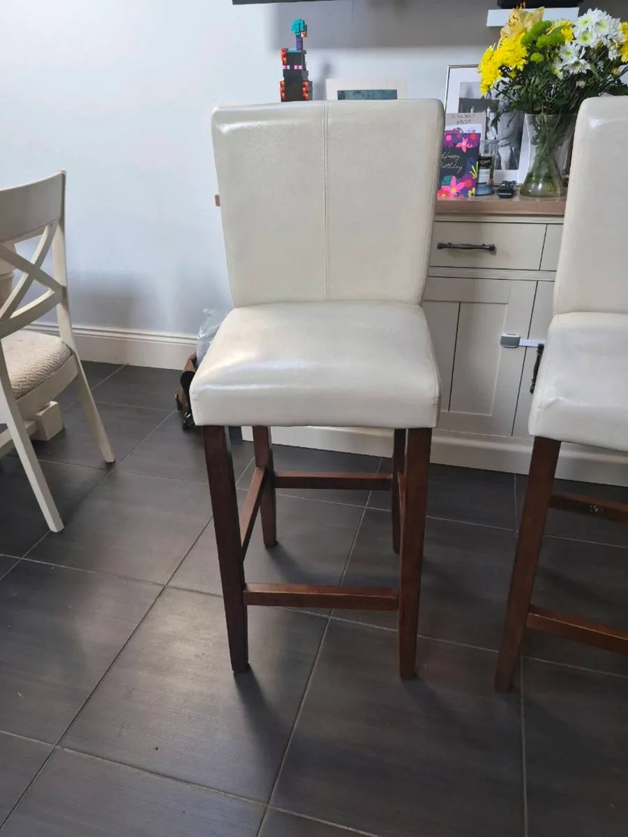 Counter stools x 2 - Image 2