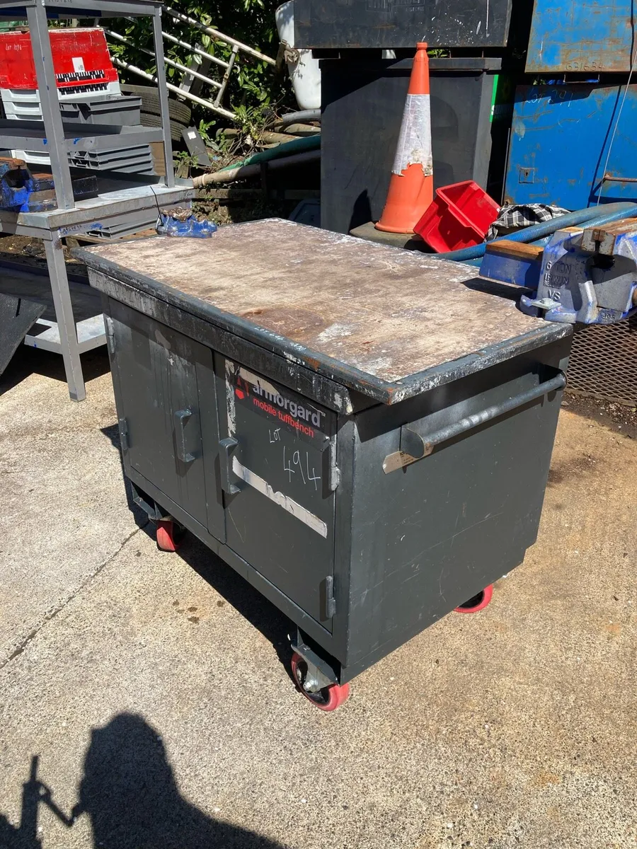 Armorgard Work Station/ Bench / Cabinet - Image 2