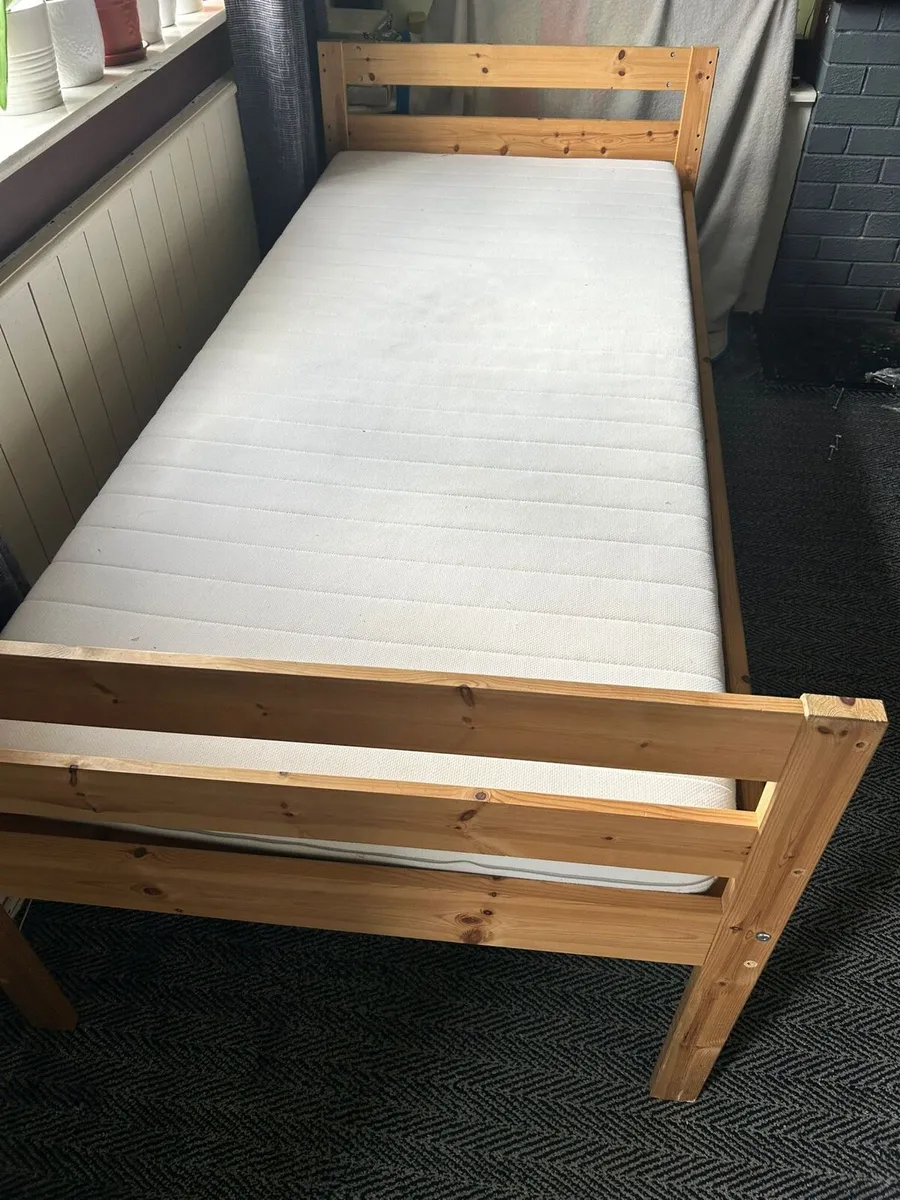 Very Sturdy Single Wooden Bed Frame - Can Deliver