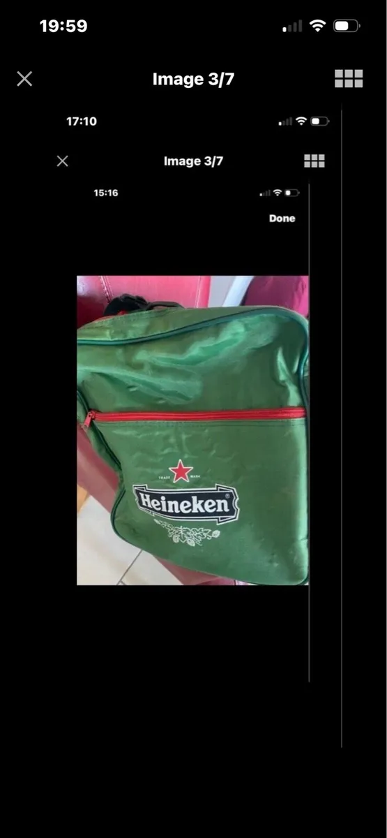 Large Heineken Sports/ Travel Vag - Image 3