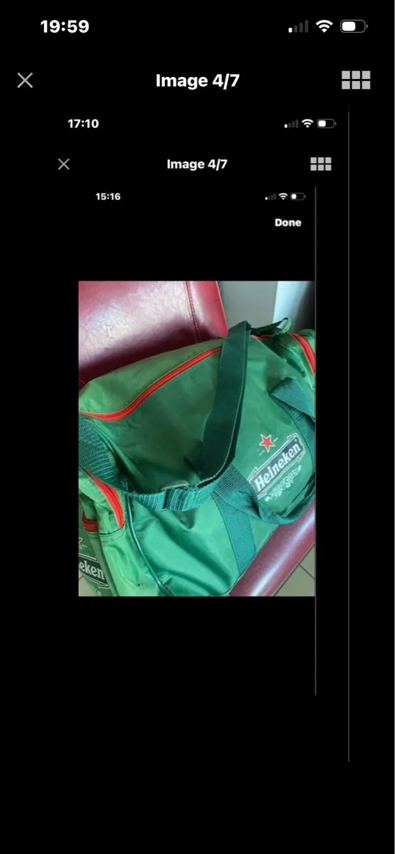 Large Heineken Sports/ Travel Vag - Image 4