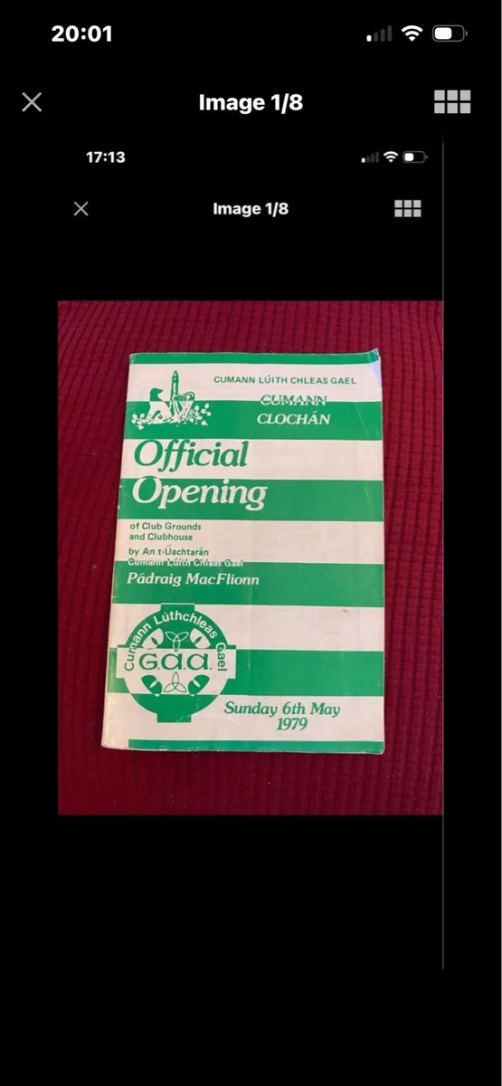 Clochan GAA Club Limerick Official Opening-1979 - Image 1