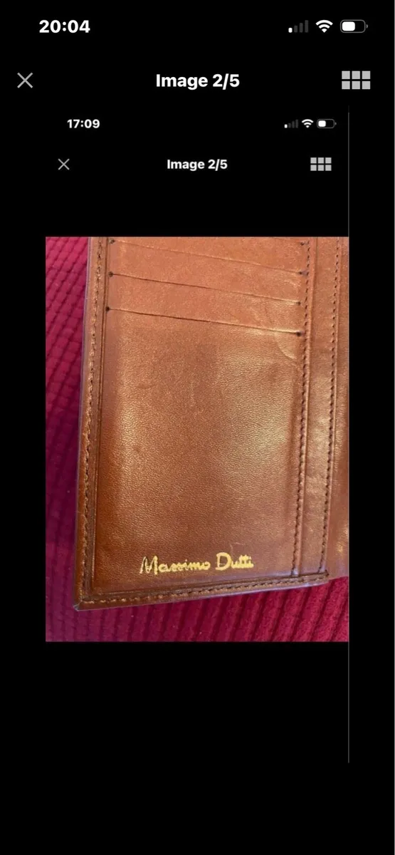 Massimo Dutti Leather Wallet - Image 2