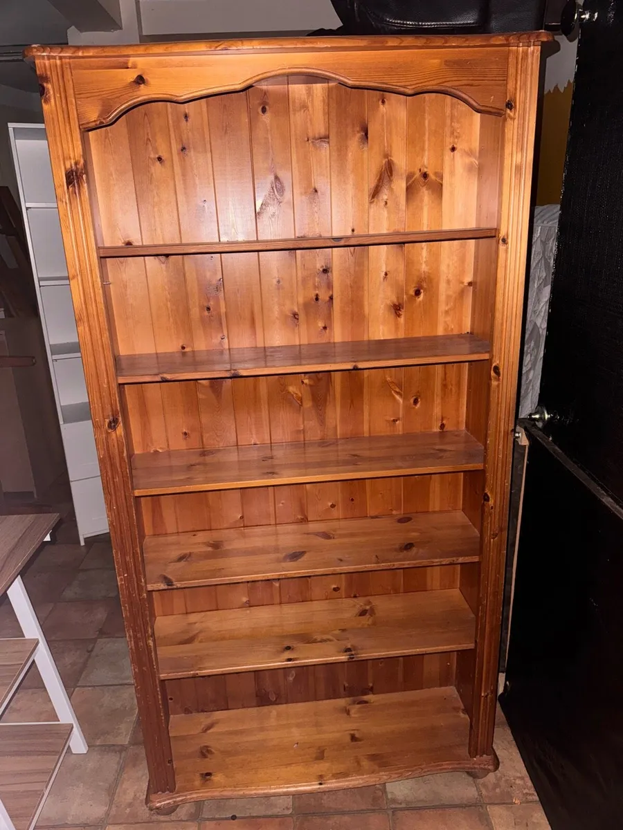 Antique Book shelf - Image 1