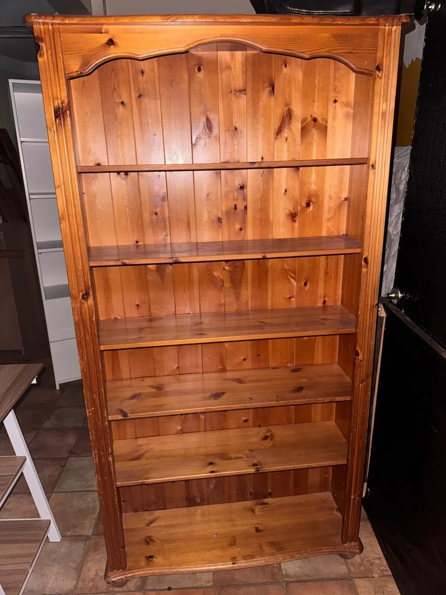 Antique Book shelf - Image 2