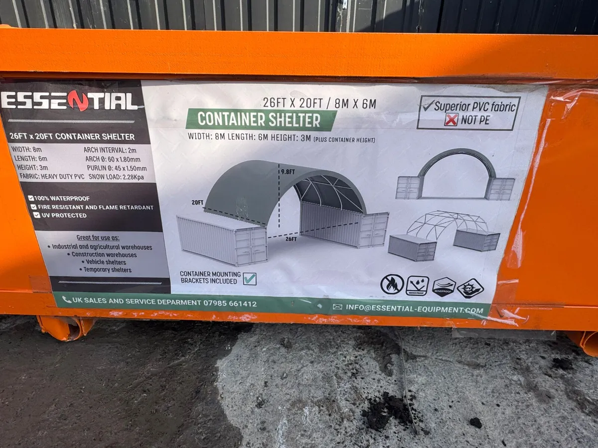 26ft x 20ft Container Shelter - Image 4