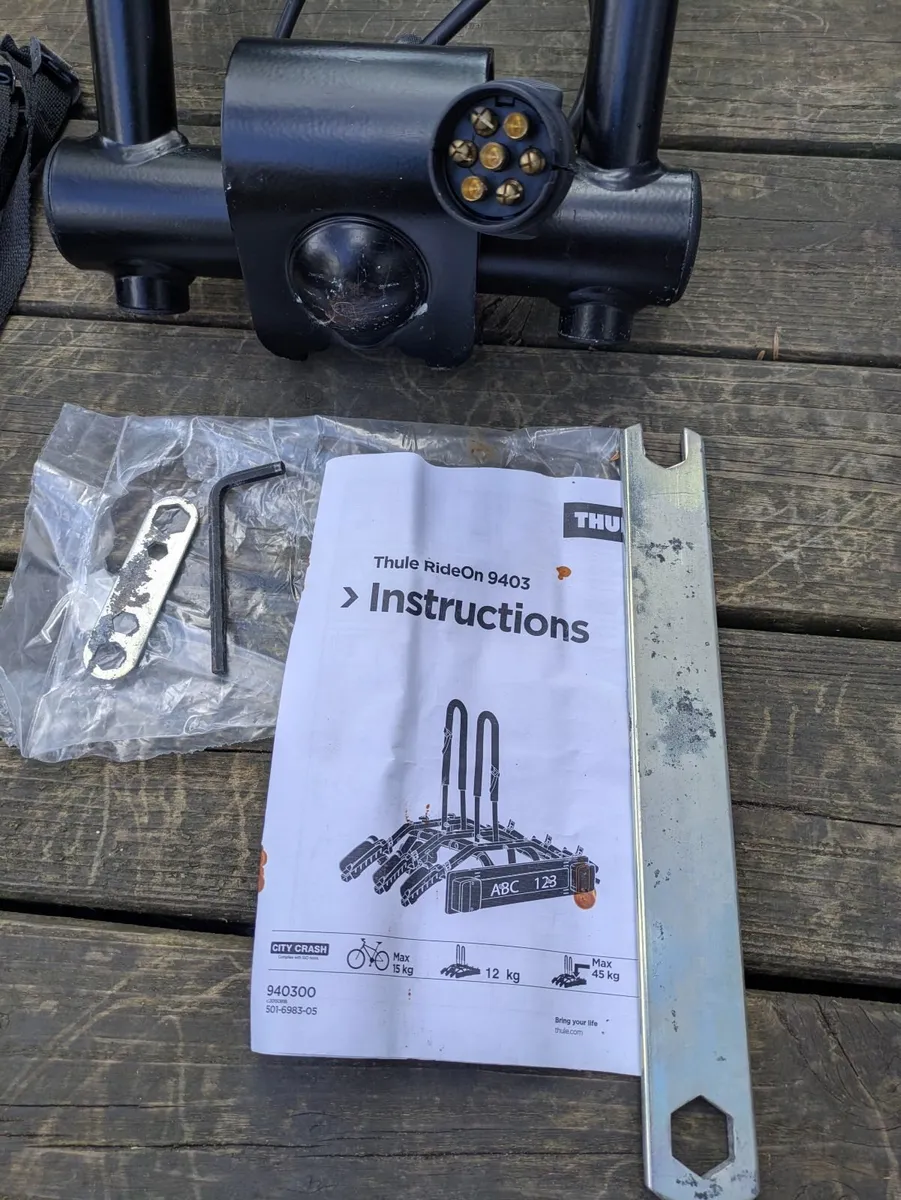 Thule RideOn 9403 (3-Bike) - Excellent Condition - Image 3