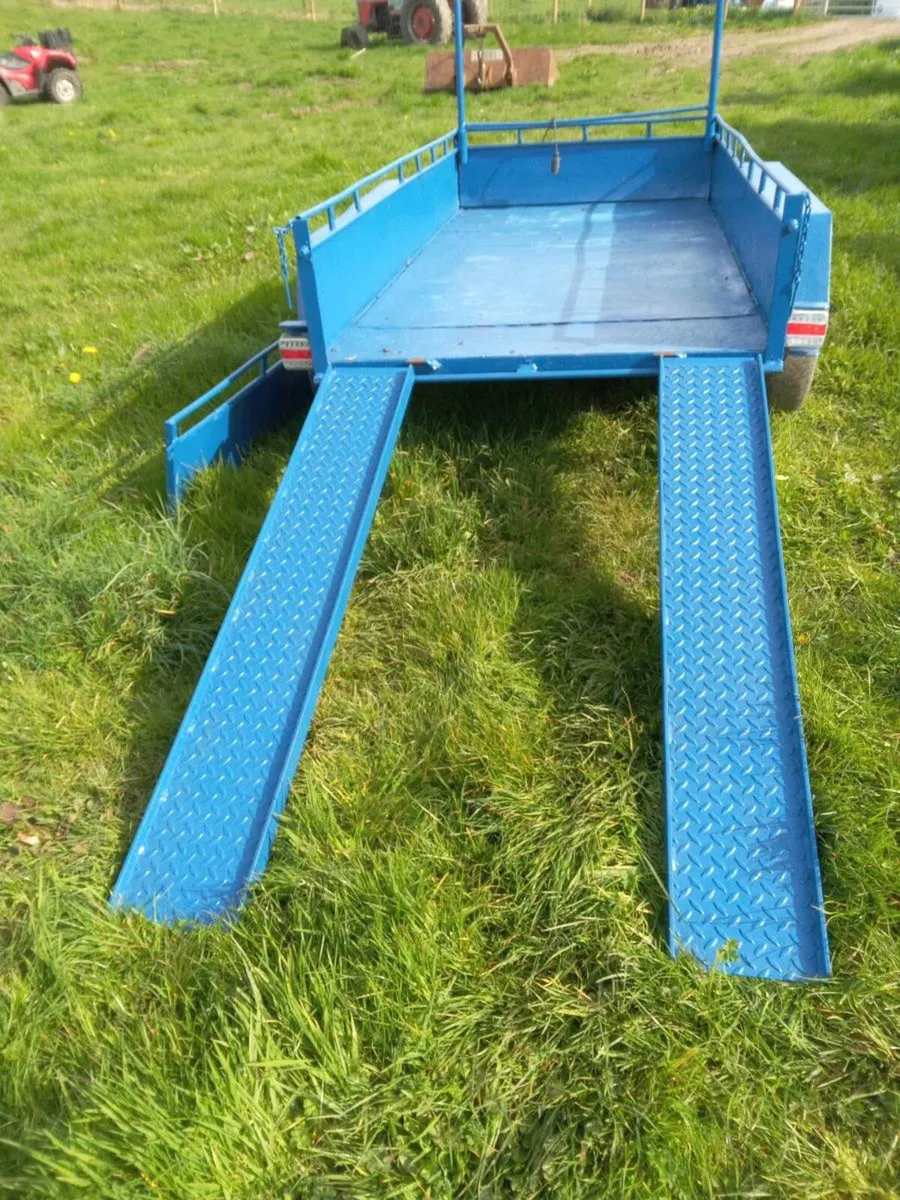 8X4 Trailer with Ramps - Image 1
