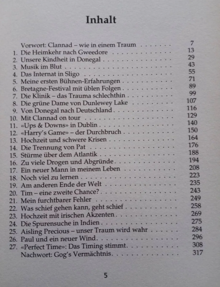 Moya Brennan Clannad Book German Translation - Image 2