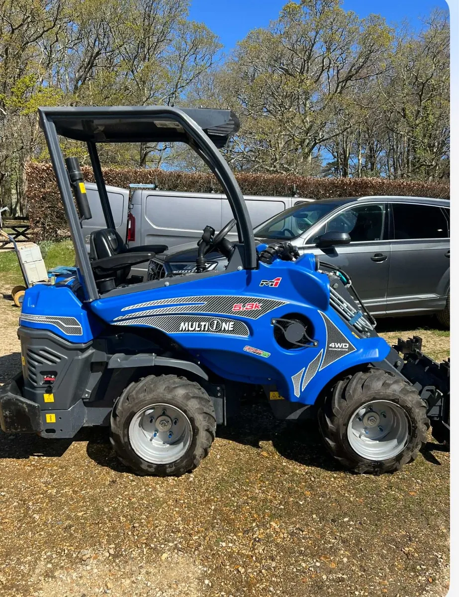 Multione Avant Tractor Loader Kubota No Vat Forks