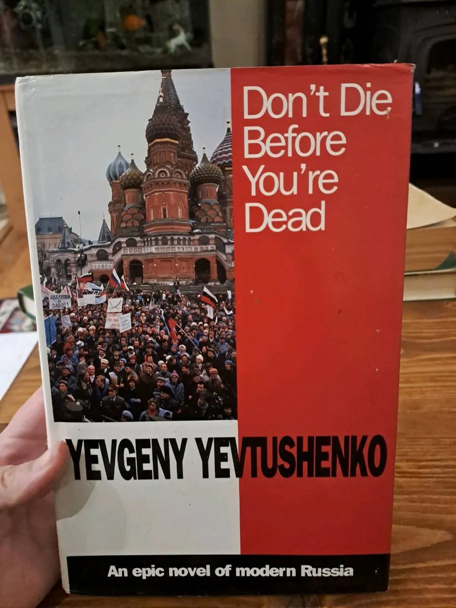 1st ed signed Don’t Die Before You’re Dead - Image 1