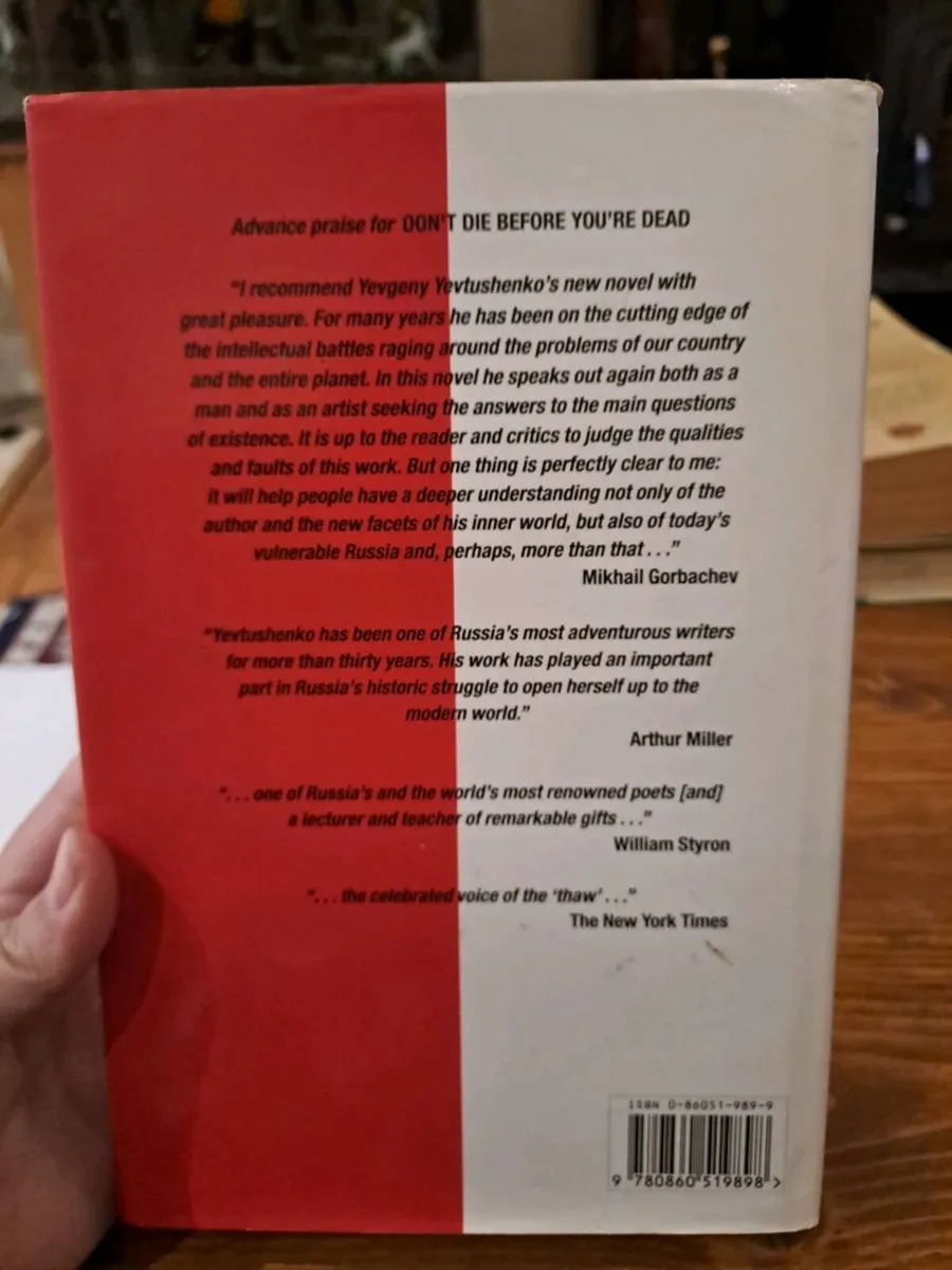 1st ed signed Don’t Die Before You’re Dead - Image 2