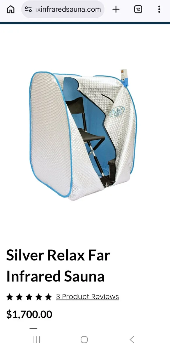 Portable infrared sauna - Image 1