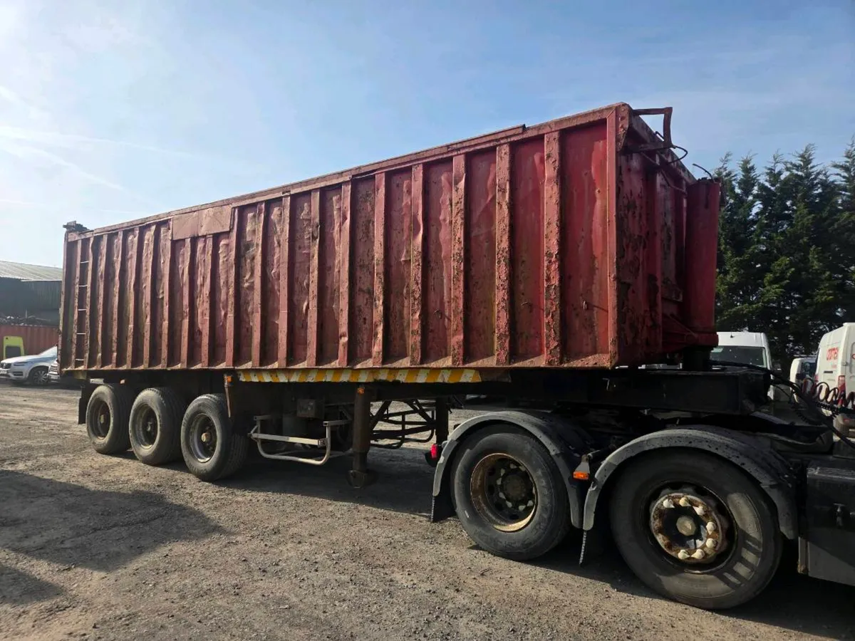 Steel tipping trailer - Image 1