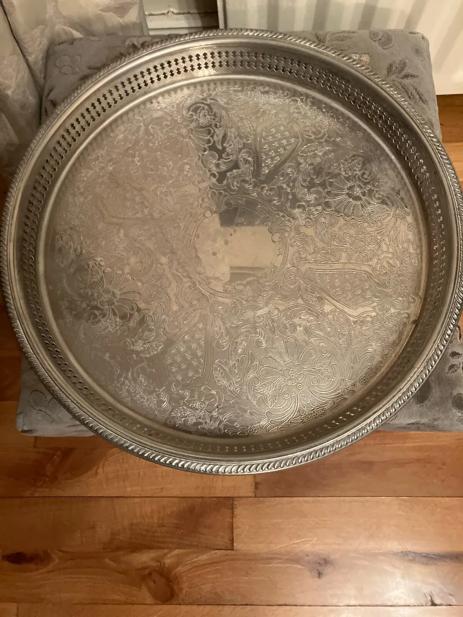 Large silver plated test