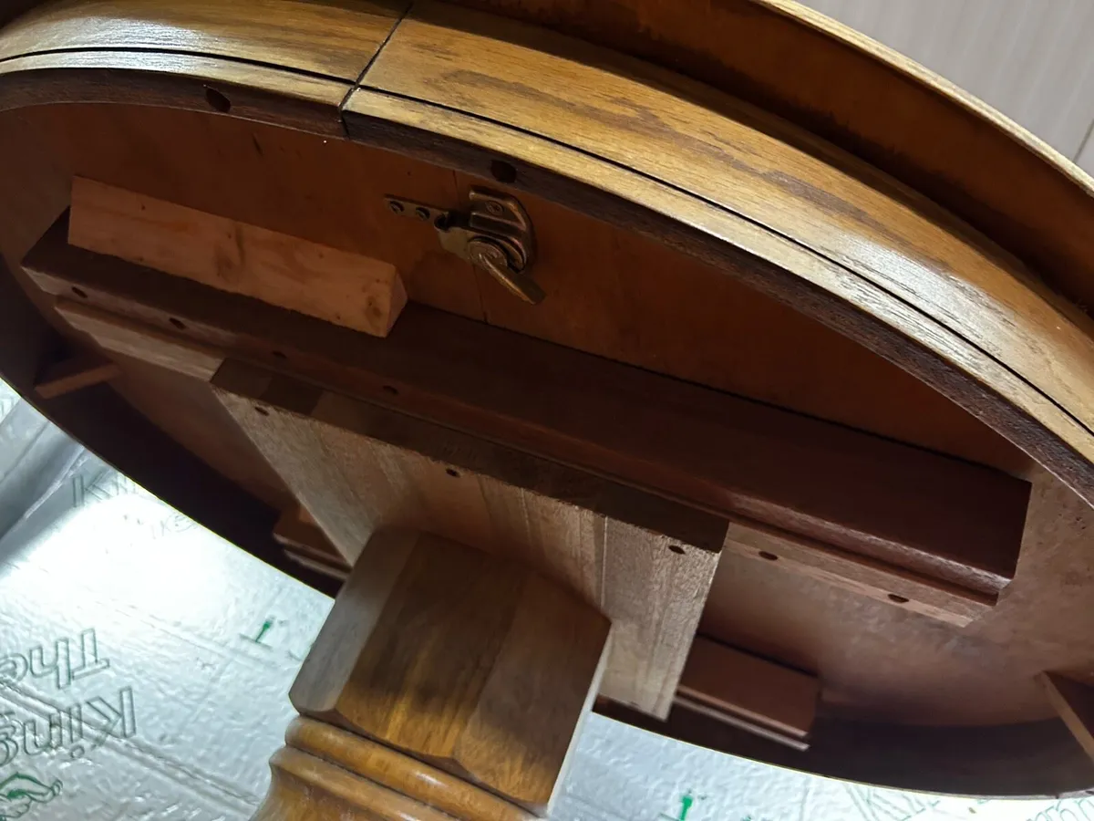 Wooden Round table - Image 4