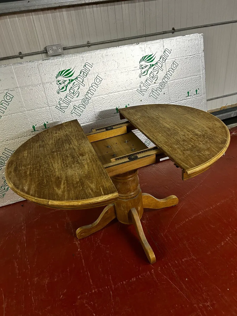 Wooden Round table - Image 2