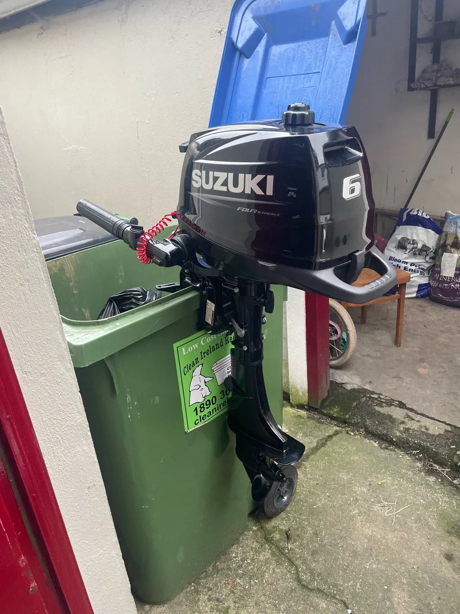 6 hp Suzuki 4 stroke