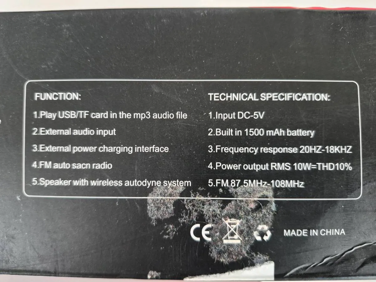 Bluetooth speaker - Image 2