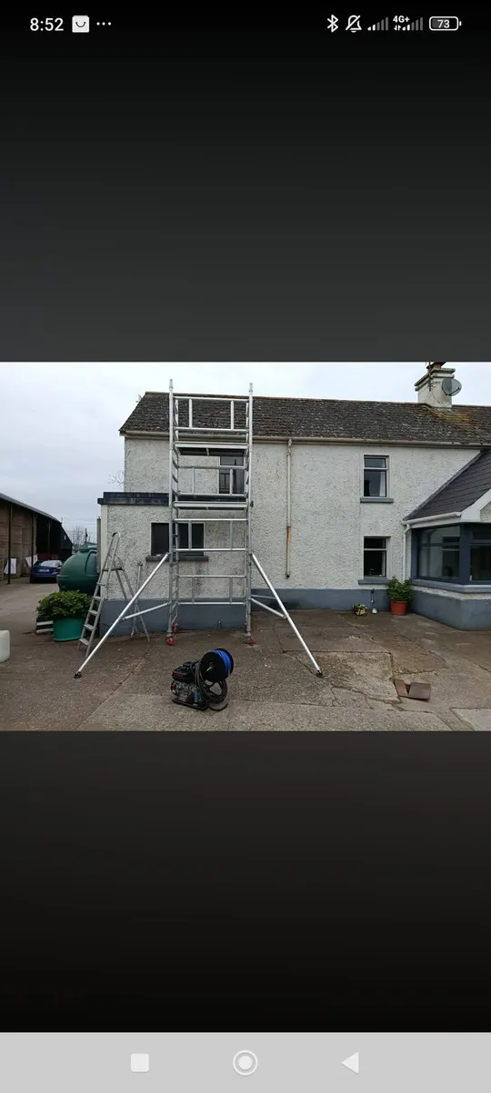 8.2m scaffolding tower - Image 1