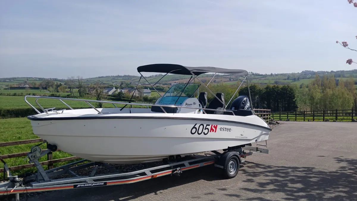 2023 Oceanmaster 605 Open powered with Suzuki DF15 - Image 3