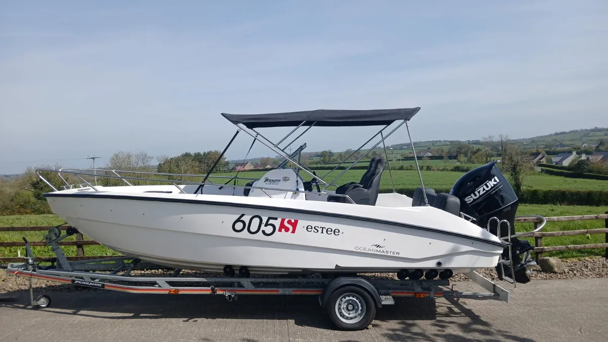 2023 Oceanmaster 605 Open powered with Suzuki DF15 - Image 1