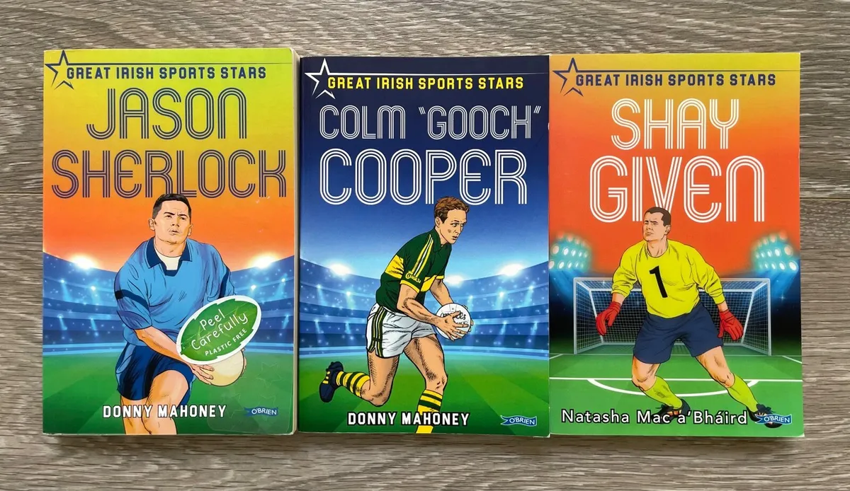 Three titles Great Irish Sports Stars - Image 1