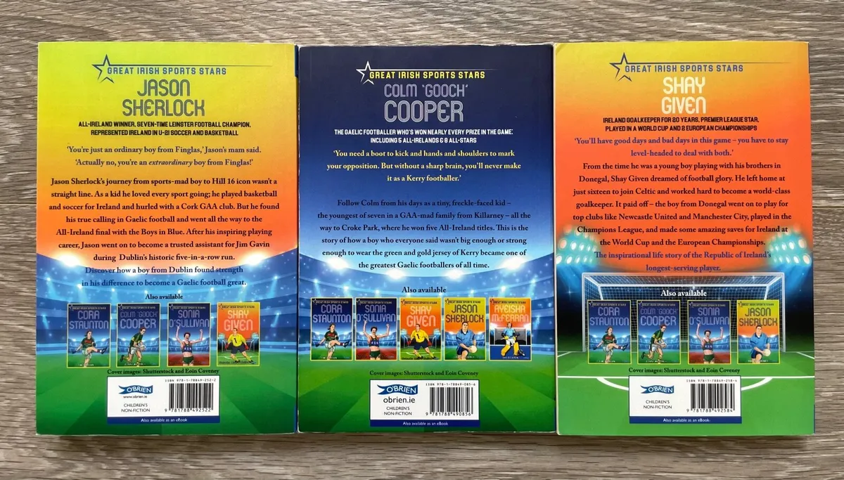 Three titles Great Irish Sports Stars - Image 2