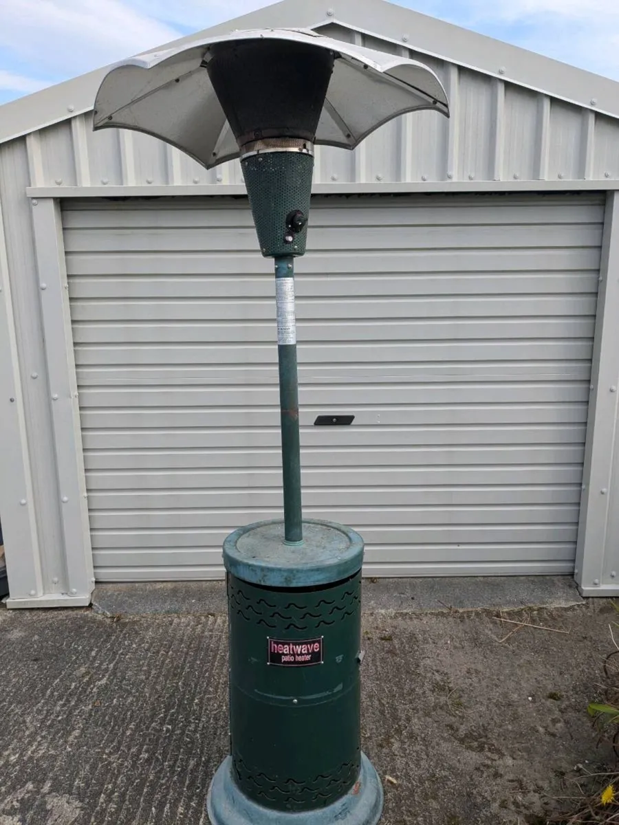 BBQ area space gas heater