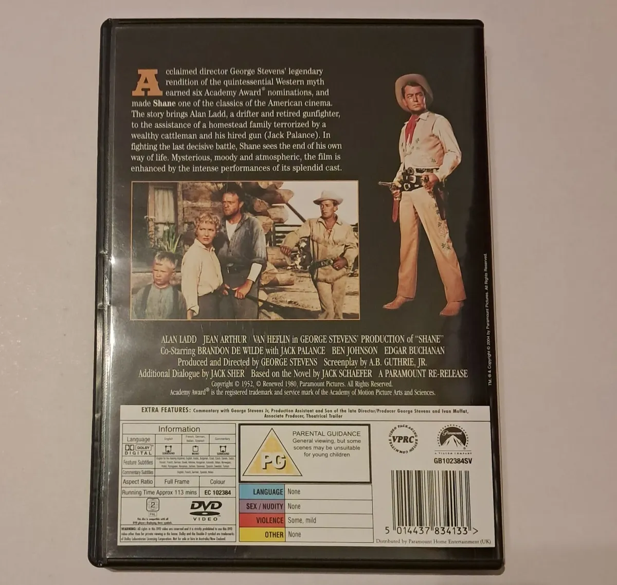 Shane DVD - great condition - Image 2