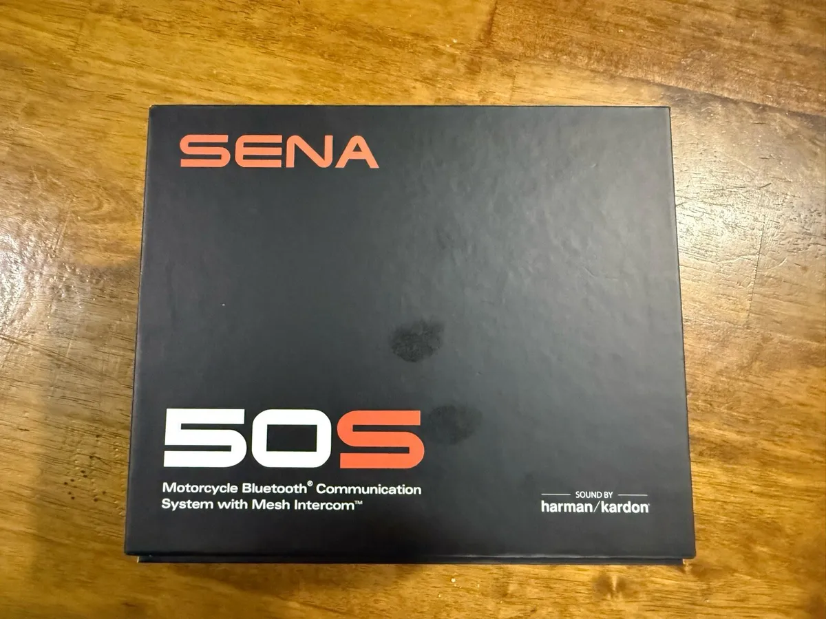 Sena 50s Motorcycle Bluetooth Communication System - Image 1