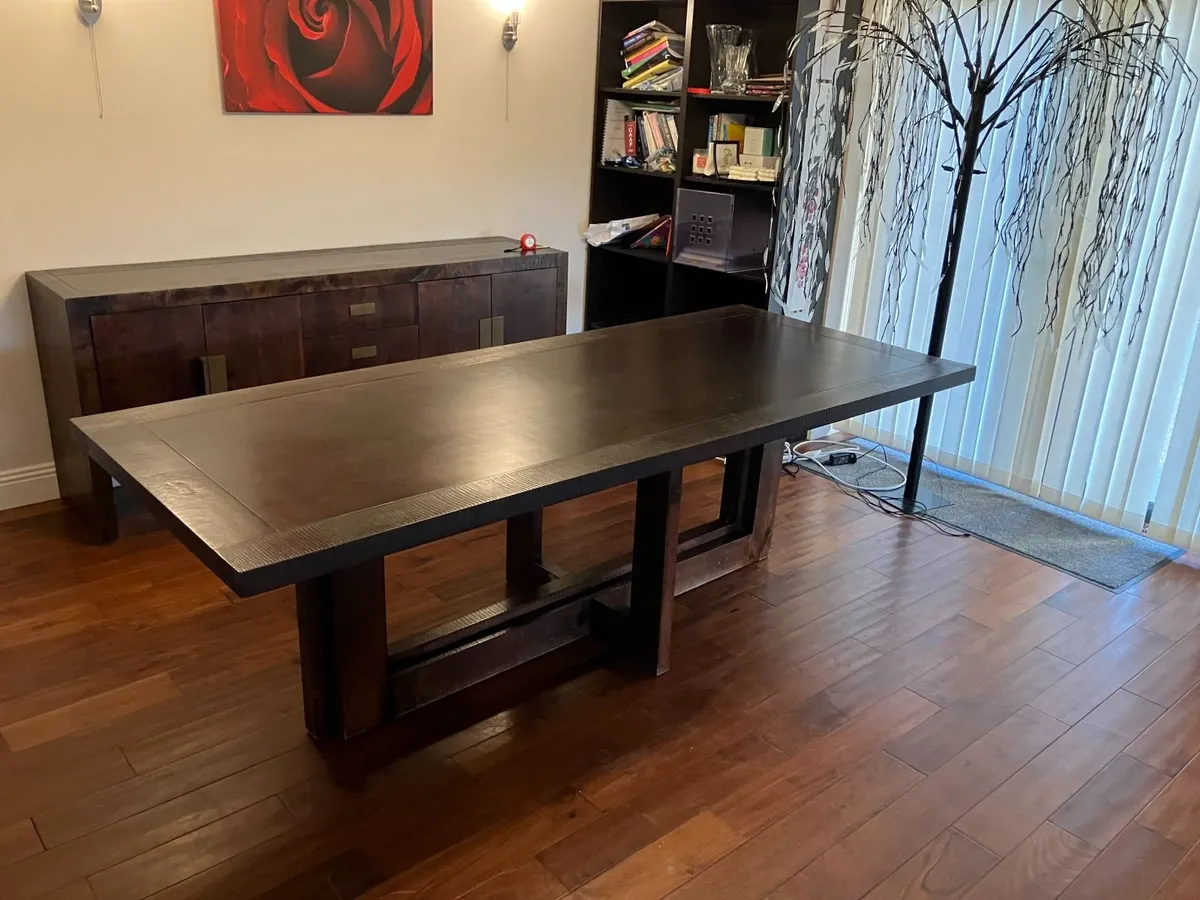 Large Dining Table - 240cm x 100cm - Image 1