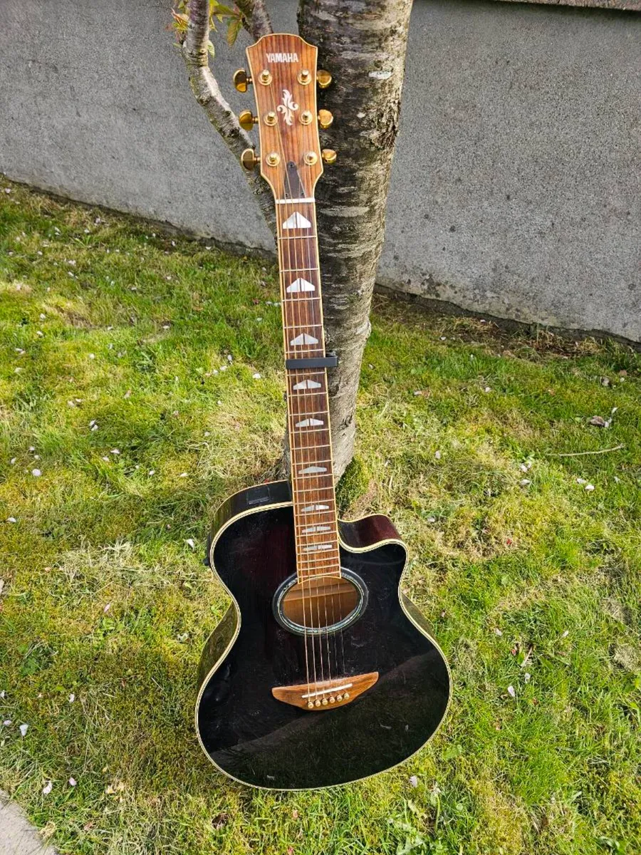 Yamaha Semi-Acoustic Guitar: APX900 MBL - Image 1