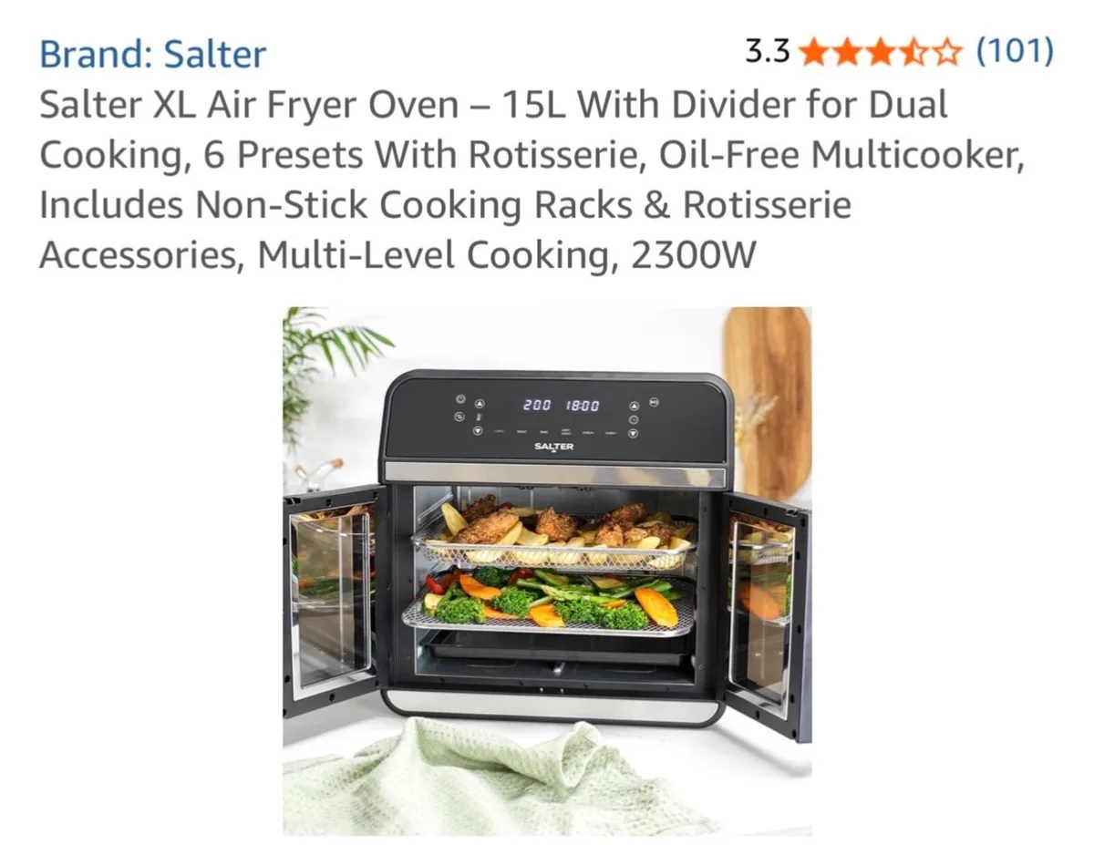 Air fryer// oven kitchen appliance - Image 2