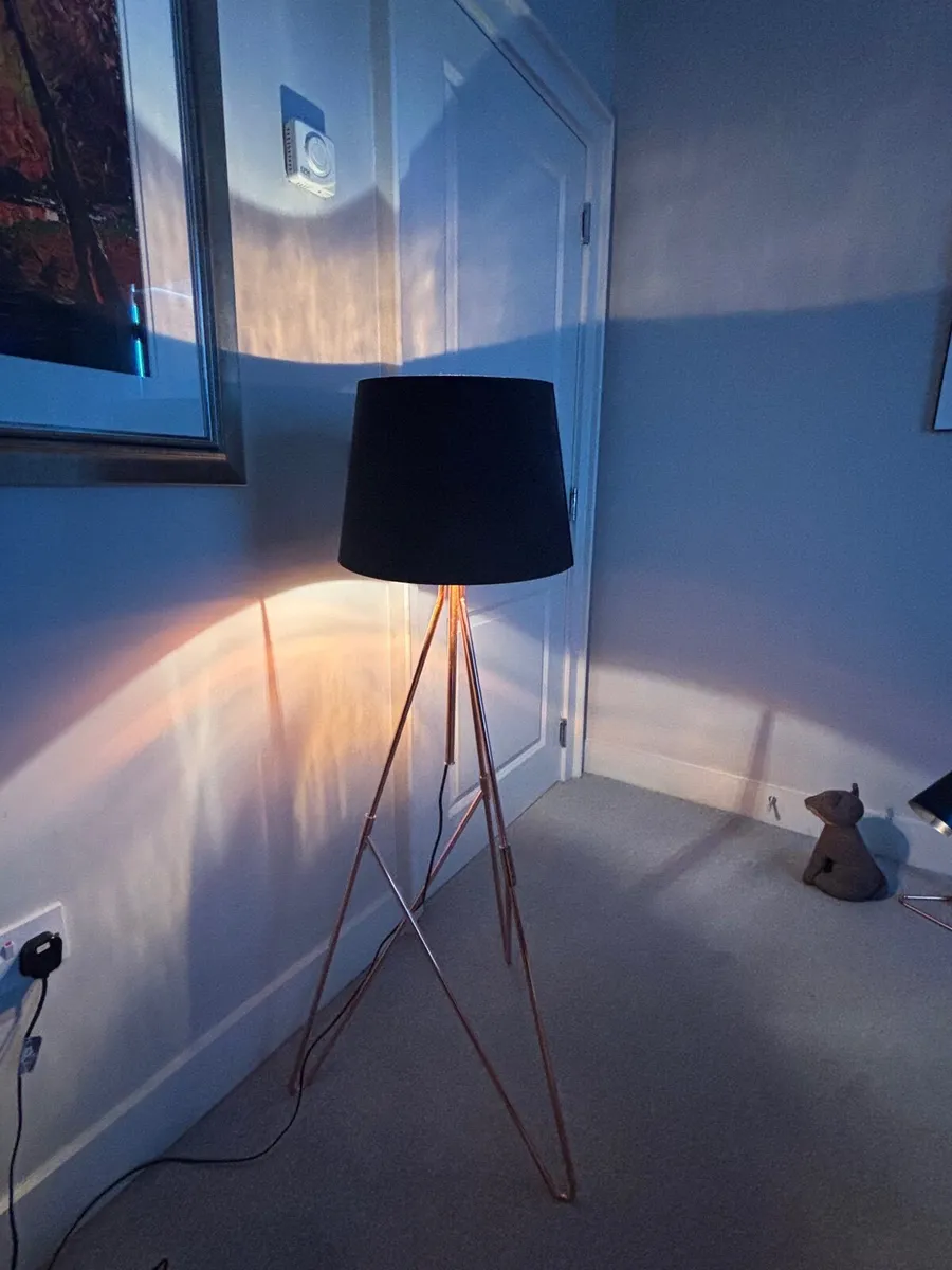 Set of 2 lamps (tall and table lamp) - Image 4