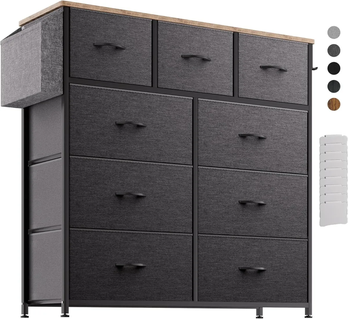 Fabric Chest of Drawers - Canvas Storage Unit - Image 1