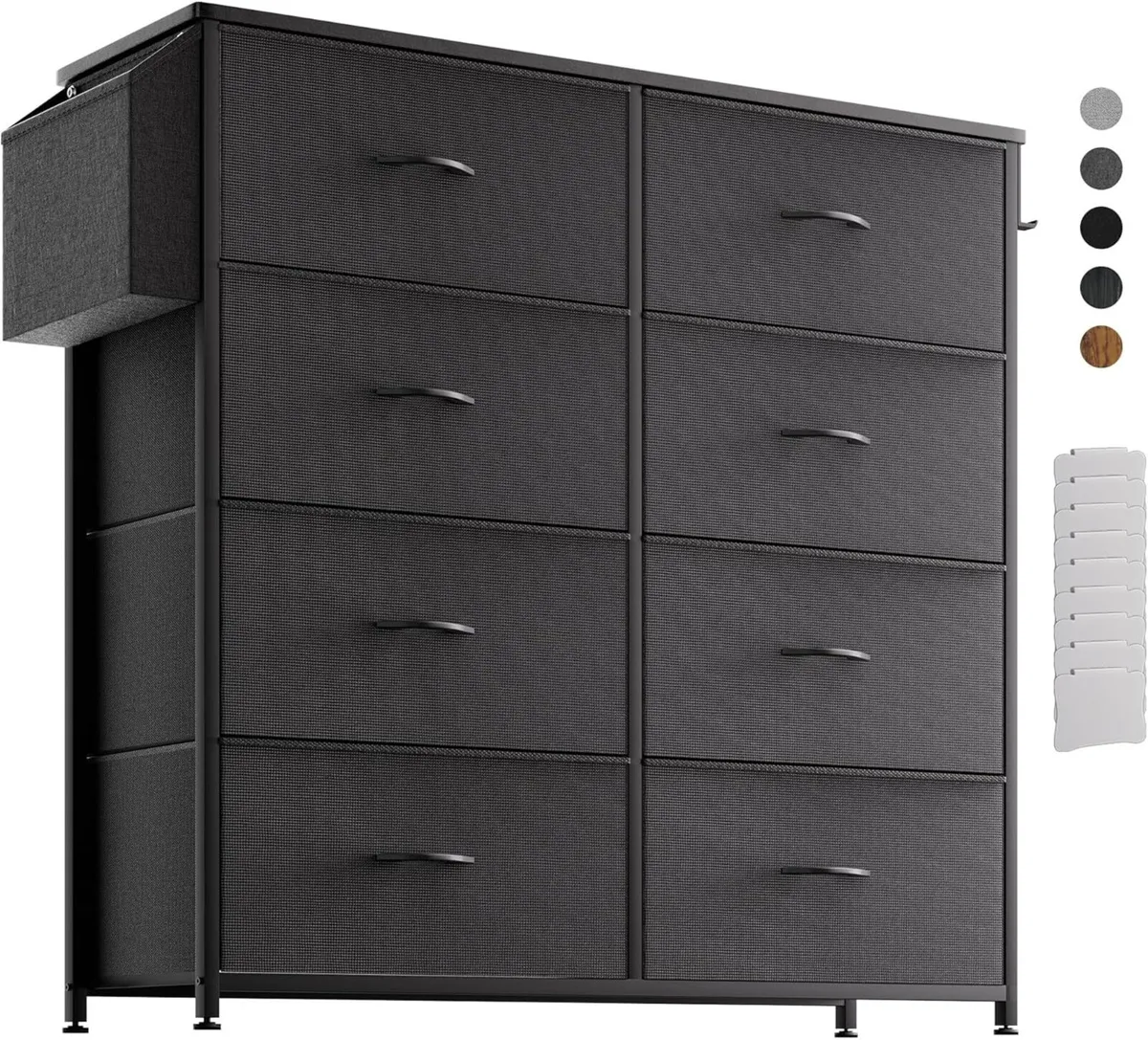 Fabric Chest of Drawers - Canvas Storage Unit - Image 1