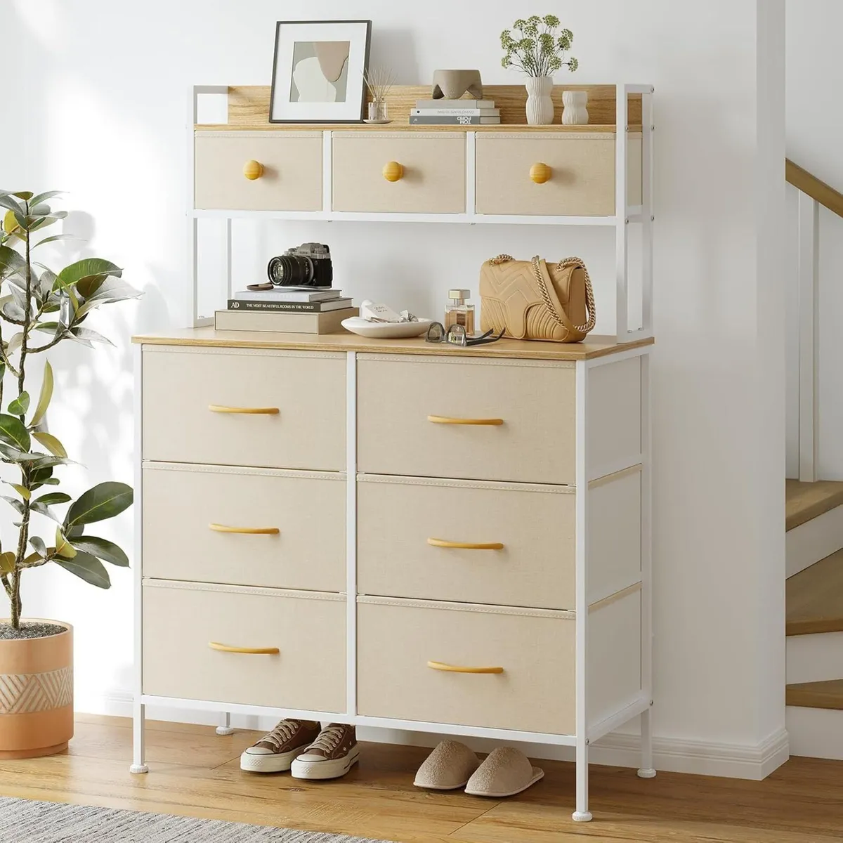 Chest of Drawers Bedroom Cabinet with Handles - Image 2