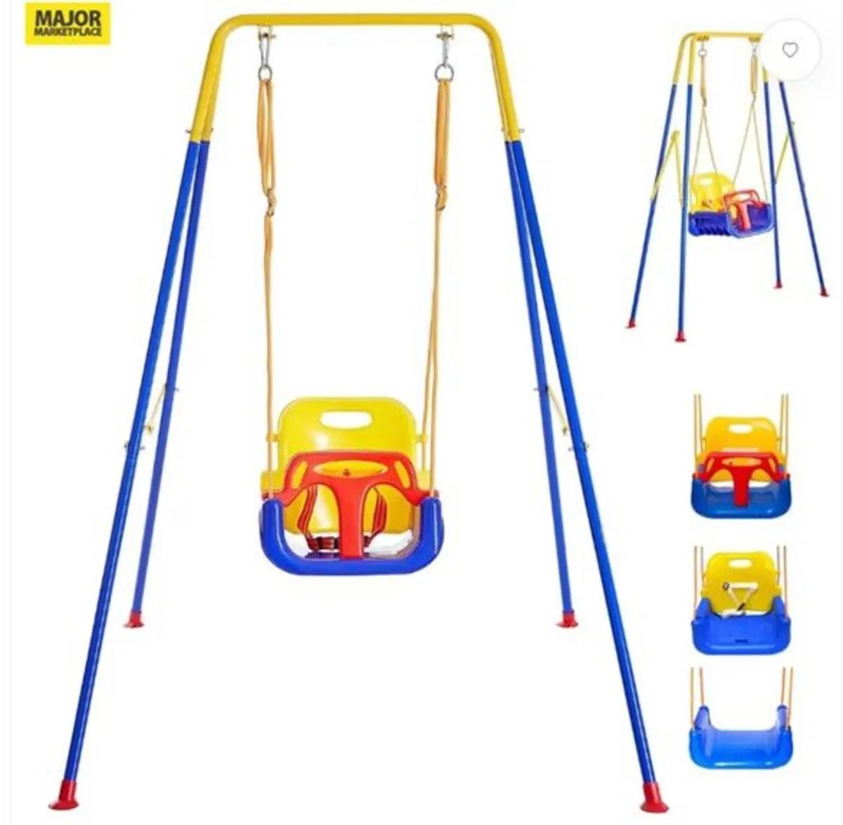 3-in-1 Baby Swing, Children's Swing - Image 1