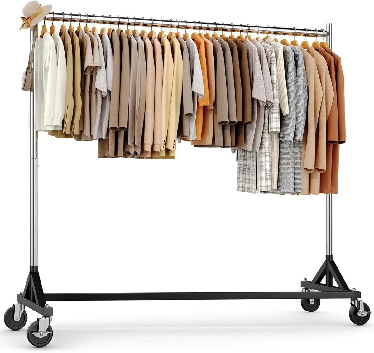 Commercial Heavy Duty Clothing Rack - Z Base - Image 1