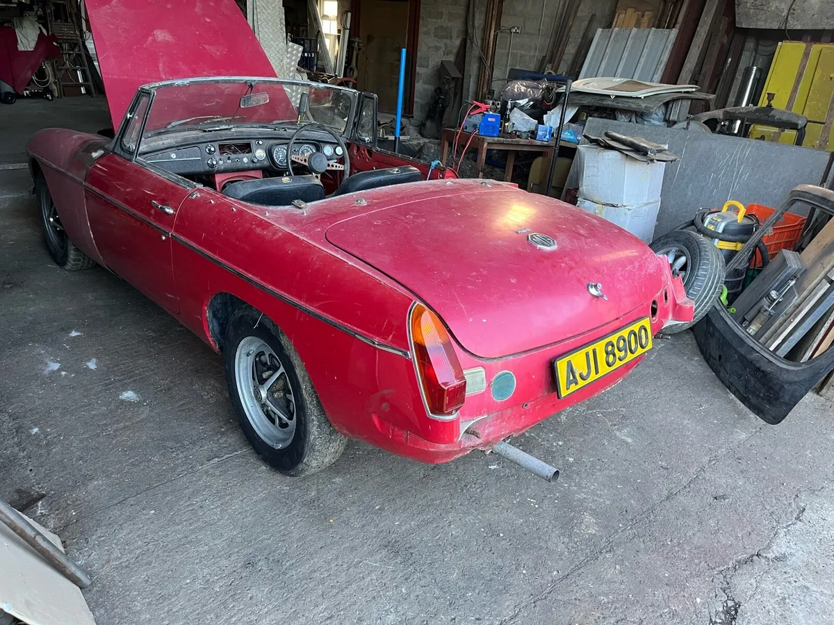 1971 MGB Roadster Restoration Project - Image 2