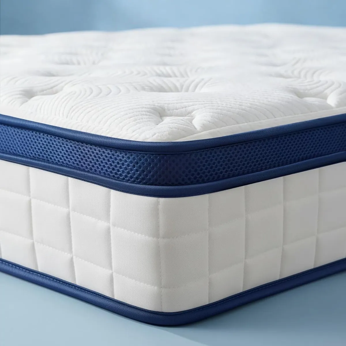 Double Mattresses - 4FT6 10 Inch Memory Foam with - Image 2