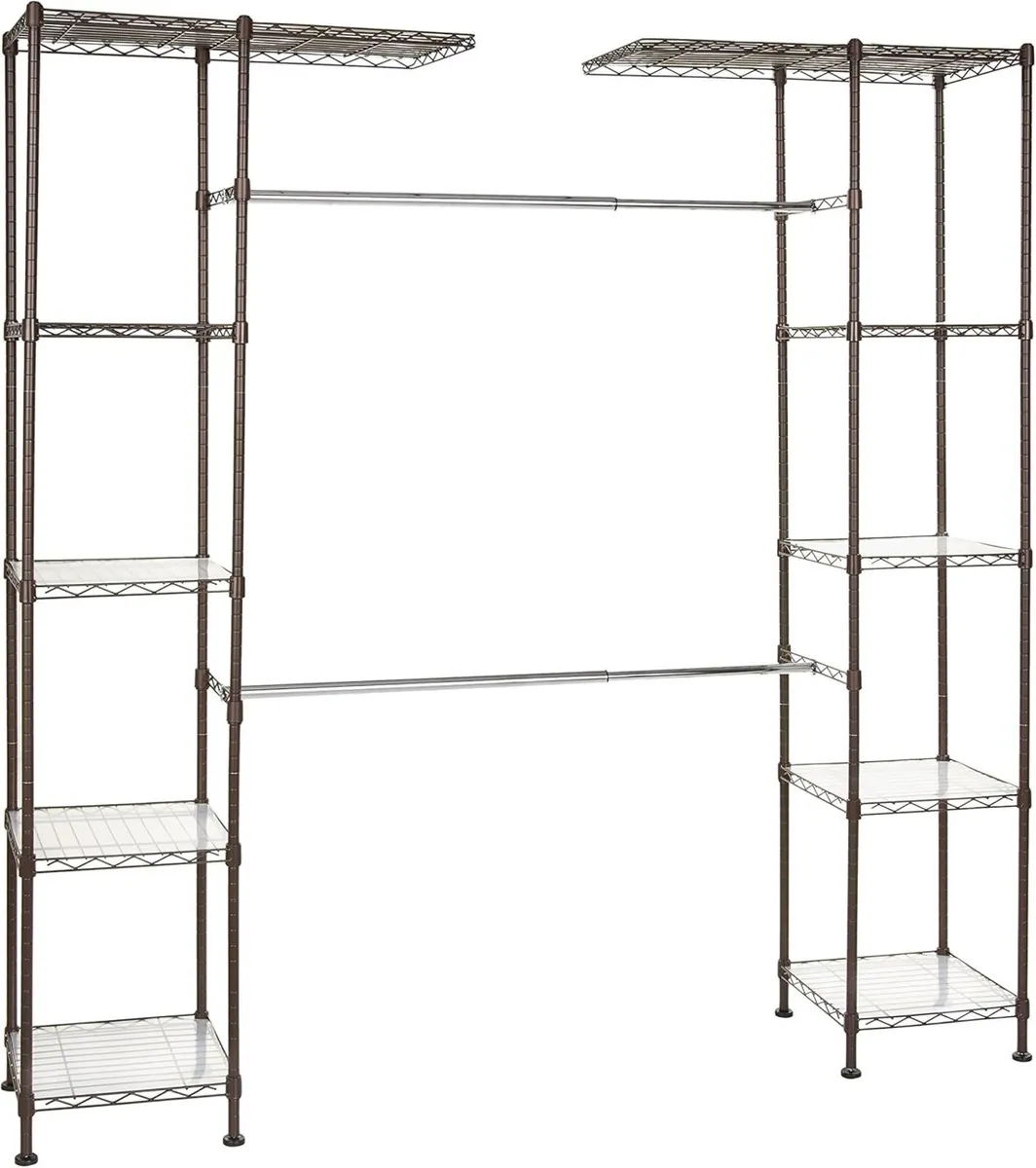 Expandable Wardrobe and Closet Organiser / Rail - Image 1