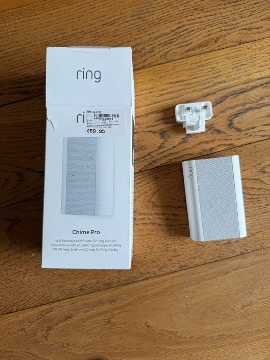 BUNDLE Ring Doorbell Battery Pro + Chime + Solar Charger - Image 2