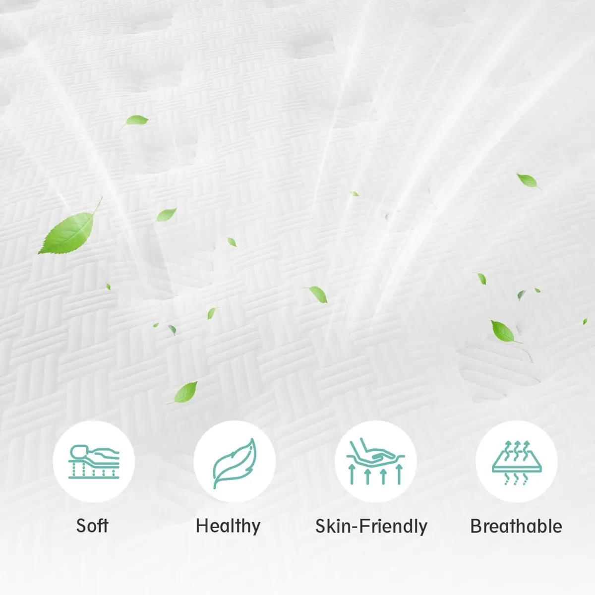 Single Mattress 3FT 7-Zone Gel Memory Foam 10 - Image 3