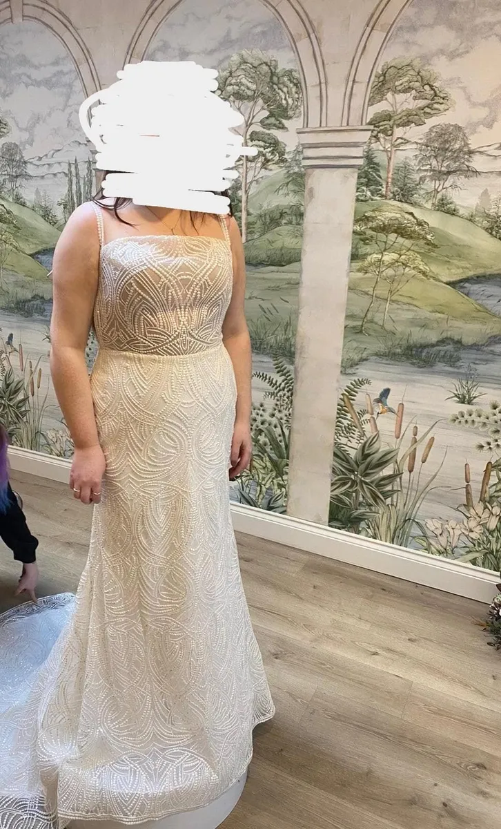 Wedding dress-Evie Young -New never worn - Image 2
