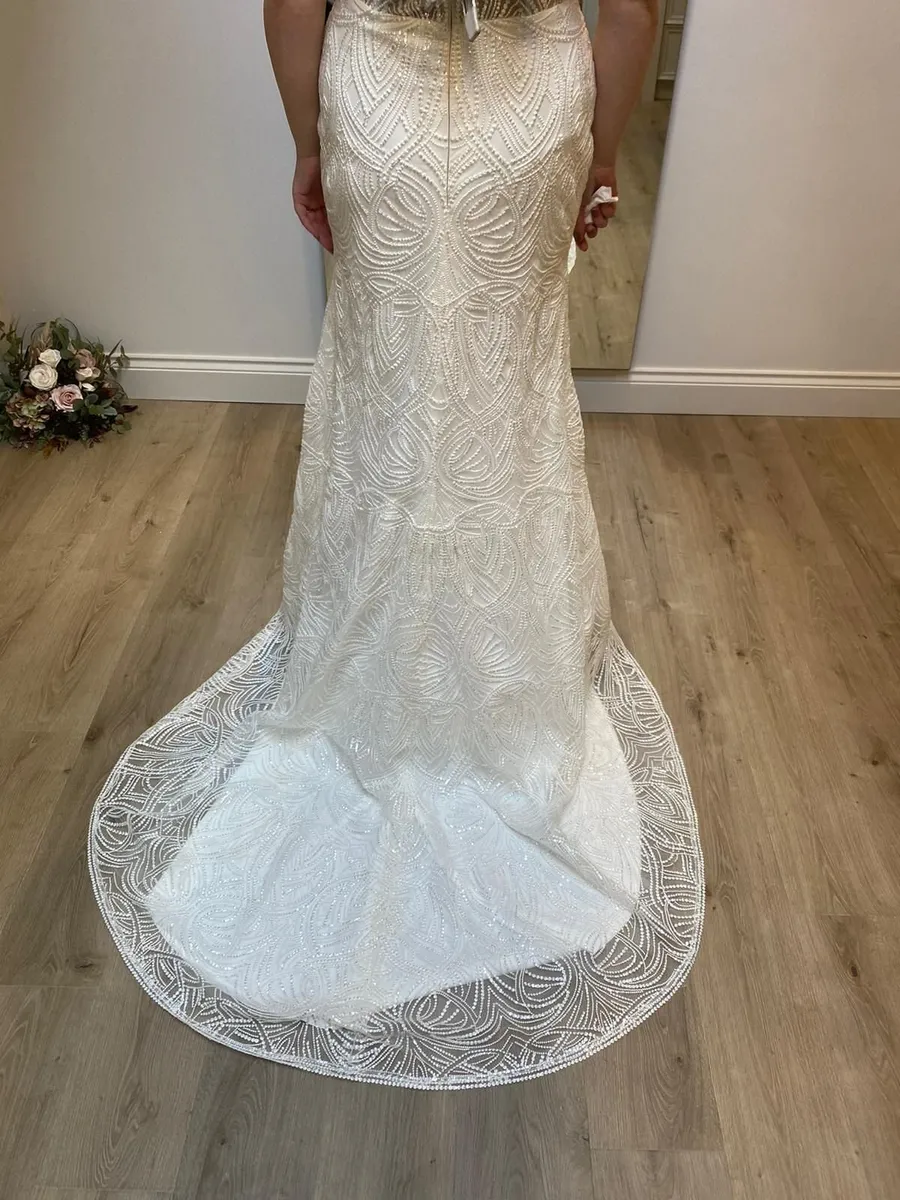 Wedding dress-Evie Young -New never worn - Image 4